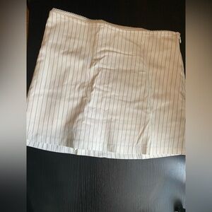 Wild Fable Pinstriped Mini Skirt
